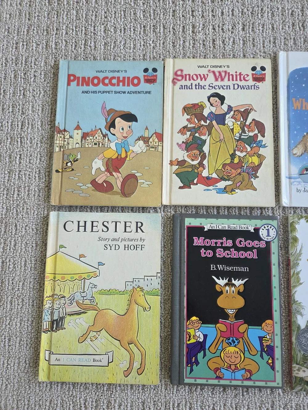 Classic Children's Storybook Lot - Assorted Color Covers
